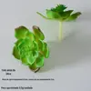 Suculentas Simuladas Cuidadosamente Selecionadas, Decorações de Plantas Verdes, Combinação de Mini Ornamentos de Cacto, Bonsai de Vaso de Suculentas