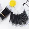 Cargas de Caneta Apagável para Provas, Cargas de Caneta com Ponta Agulha Neutra, Cargas de Reposição para Testes Práticos, Cargas de Caneta Prática de Grande Capacidade, Atacado 100 Peças