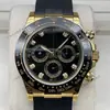 Reloj para Hombre Rolex Daytona Serie 40mm Multifuncional Cronógrafo Incrustado de Diamantes Mecánico Totalmente Automático Aliexpress