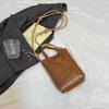 Bolsa de mão simples feminina 2024 inverno novo versátil ins bolsa de ombro transversal bolsa de celular popular deste ano tendência