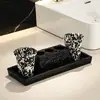 Prateleira de Armazenamento para Bandeja de Banheiro Quarto de Hóspedes Modelo de Banheiro Banheiro Balcão de Hotel Rack de Armazenamento para Cosméticos Suprimentos para Lavar as Mãos e Escovar os Dentes