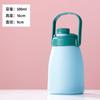 Copo Fofo de Barriga Grande, Copo de Água de Vidro de Grande Capacidade, Copo de Água Selado à Prova de Vazamentos de Alta Aparência, Copo Portátil para Bebidas para Crianças