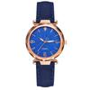 Nuevo reloj de mujer con correa de superficie digital rosa plateado caliente transfronterizo, conjunto de dos piezas, pulsera de estrella de cinco puntas, reloj de cuarzo para mujer
