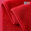 Toalla de regalo de Navidad al por mayor toalla facial de algodón 2 cajas de regalo Santa Claus rojo regalo de Año Nuevo personalizado