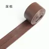 Borda em couro PU, acabamento de borda em couro para roupas, malas, cortinas, estofados, sofás, almofadas decorativas, acabamento de borda enrolada, tira de couro colorida dobrada