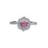 Anillo de diamantes río estrella de moissanita de plata S925 para mujer, chapado en platino, matrimonio, princesa, puede si anillo de diamantes estrella al por mayor