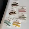 Um Par de Presilhas Acrílicas Doces de Bico de Pato Onduladas para Franja Presilha Coração de Menina Sentido de Alto Padrão Grampo de Cabelo Diário Presilha Superior Acessórios de Cabelo Adorno