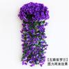 Enredadera de Flor de Orquídea Colgante Artificial Morada para Pared