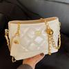 Bolsa Stray de Diamantes Taro Bobo Cachorrinho Pão Bolsa de Corrente Feminina Bolsa Tiracolo de Ombro