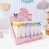 Caneta Marcadora Highlighter Seis Cores Sanrio para Proteção dos Olhos para Alunos do Ensino Fundamental e Médio para Marcar Pontos Chave Caneta Colorida de Desenho Animado Graffiti