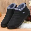Nuevos Zapatos de Algodón de Comercio Exterior para Mujer, Botas de Algodón de Talla Grande Transfronterizas Temu, Forradas de Felpa y Engrosadas, Botas de Nieve del Viejo Pekín, Zapatos Casuales Cálidos