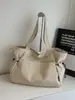 Bolsa Estilo Perezoso Bolsa Tote Bolsa para Viajar Gran Capacidad Nueva Versátil Gran Capacidad Hombro Único Nicho Bolsa de Axila 2025
