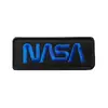 Insignia Bordada de la NASA Tira de Velcro de la NASA Parche Cosible Insignia de Tela Pegatina para Mochila de Exterior