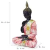 Resina Hall Completo Buda Sapo Três Estátuas Sagradas Buda Sakyamuni Bodhisattva Avalokitesvara Bodhisattva Ksitigarbha Buda Sambo