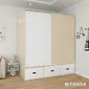 Cama de tatami para almacenamiento en apartamento pequeño con armario y partición integrados, creando una habitación pequeña en la sala de estar, cama cerrada de madera maciza hecha a medida