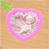Molde de Silicone de Boneca Anjo Amor Rosa Molde Decorativo para Bolo Dobrado Açúcar Chocolate Molde de Assar DIY