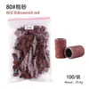 Anillos de Lijado para Pulir Uñas, Rollos de Papel de Lija para Pulir, Anillos de Lijado de Alta Calidad para Brocas de Uñas, Coloridos, 100 Piezas/Paquete