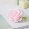 Cabezas de Flores de Rosa Simuladas, Flores de Seda, Flores Artificiales, Decoraciones de Pared de Flores para Bodas, Materiales para Coronas Hechas a Mano, Venta al por Mayor de Fabricantes en Stock