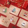 Acción de Gracias Navidad Cumpleaños de Alta Gama Creativo Feliz Tarjeta Pequeña Papel Mini DIY Gracias Regalo Postal Estilo Ins