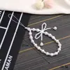 Cadena para Teléfono de Lazo de Perlas con Forma de Corazón, Colgante para Bolso, Accesorio Decorativo, Correa Anti-Caídas para Teléfono