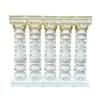 Moldes para columnas romanas, moldes para barandillas de balcón, moldes para columnas de jarrón de hormigón colado in situ, modelos decorativos de columnas romanas