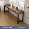 Mesa longa simples para aluguel uso de quarto camada dupla contra a parede mesa retangular mesa de computador sala de estar de casa mesa para duas pessoas