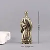 Latão Puro Peça Decorativa Vintage do Especialista Médico Hua Tuo para Decoração de Casa, Elemento de Paisagismo, Animal de Estimação de Chá para Desktop, Ornamento de Cobre Artesanal