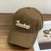 Gorra de béisbol de estilo japonés y coreano con bordado de la letra B, moda casual para combinar con todo, estilo urbano, top suave, visera, gorra de béisbol, sombrero para pareja, Nuevo