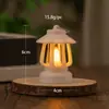 Lámpara de Camping para Exteriores, Luz Ambiental de Camping, Linterna LED Portátil Colgante para Paseos Nocturnos, Velas Electrónicas, Linterna Pequeña, Navidad Retro
