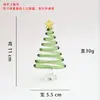 Árvore de Natal Espiral Esmaltada Zibo Carro e Decoração de Mesa de Escritório Ornamento Presente de Feriado Comércio Exterior Transfronteiriço