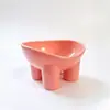 Comedero para Mascotas con Diseño de Pata de Elefante, Comedero para Gatos y Perros que Protege el Cuello, Comedero Elevado Inclinado para Beber, Comedero para Mascotas, Comedero Antiderrames para Perros, Comedero para Gatos
