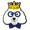 Los 100 Clips para Bolígrafo de Plástico Suave de PVC con Forma de Perro Más Vendidos de Amazon Accesorios Decorativos Dibujos Animados Clips para Bolígrafo de Punta Redonda