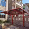 ¡Guau!, Marquesina de Aleación de Aluminio, Cobertizo de Estacionamiento Comunitario, Parasol Exterior para Coche, Estación de Carga, Bicicleta, Patinete Eléctrico