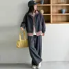 Ropa para niños, conjunto de otoño para niñas, conjunto de dos piezas con chaqueta, nuevo estilo 2026, para niñas de talla mediana y grande, pants casuales para primavera y otoño