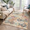 Alfombra persa transfronteriza Luoshenhua para sala de estar, antideslizante, para dormitorio, mesita de noche, sofá, mesa de centro, fácil de cuidar.