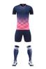 Camiseta de Manga Curta para Competições Esportivas e de Fitness de Verão com Número Impresso Fabricante Especializado em Uniformes de Treinamento de Futebol Atacado, Roupa Esportiva Confortável e de Secagem Rápida