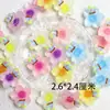 Resina Serie de Flores de Colores Colgante para Bolso DIY Pasador Llavero Funda para Teléfono Móvil Flor para Agujero de Zapato Accesorios de Decoración