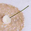 Crisântemo de bola de pingue-pongue, bola de flor artificial, crisântemo falso, decoração de casamento, arranjo de flores para fotografia, adereços e decorações para local de fotos