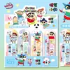 Divertido Dibujo Animado Cultural y Creativo Serie Sanrio Crayon Shin-Chan de Juegos de Lápices Estudiante Papelería de Tapa Dura