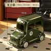 Papelera estilo autobús para uso doméstico, nuevo modelo 2026, adecuada para sala de estar, dormitorio, habitación infantil, con tapa, móvil, alto valor estético, papelera grande