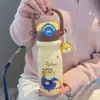 Taza Aislada Disney Zootopia, Botella de Agua Portátil de Alto Valor con Correa, Especial para Estudiantes que Van a la Escuela