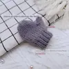 Estilo coreano diy acessórios de vestuário luvas de vestuário de lã decorativa pequenas luvas acessórios de vestuário infantil flores artesanais