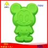 Molde de silicona para pastel de personaje de dibujos animados, ratón individual, herramientas de horneado para cocina, silicona DIY hecha a mano