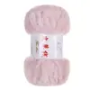 Fio de Lã Peluda Grosso, Fio de Lã de Pelo Longo, Chapéu de Visom de Pelo Longo, Cachecol Tricotado à Mão, Kit de Materiais DIY Feito à Mão