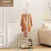 Perchero de pie para ropa y bolsos, perchero móvil para abrigos de dormitorio, perchero de pie de lujo para el hogar en la sala de estar para secar y almacenar ropa