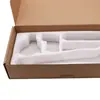 Caja de avión personalizada de fábrica caja de embalaje con impresión a color caja para productos electrónicos caja de papel Kraft cuadrada logo personalizado
