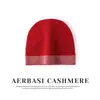 Nuevo gorro de punto de cachemira grueso y cálido, con diseño de canalé trenzado para proteger las orejas, estilo otoño e invierno, con bloques de color
