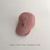 Sombrero infantil de estilo coreano con letras para padres e hijos, estilo primavera y otoño, gorra con visera corta a prueba de viento y protección solar para niños y niñas, bebés, para salir, gorra de béisbol, invierno