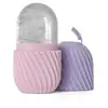Producto de gran venta transfronteriza: Molde de Hielo Facial, Molde de Hielo de Silicona para Masaje, Molde Portátil de Compresa de Hielo para Cuidado de Reducción de Poros Faciales
