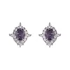 Adecuado para hebilla de auriculares Freeclip Zircón Morado Hebilla Clip Giratorio para Auriculares Accesorios Nicho Diseño Único